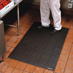 The Benefits of Rubber Mats in Commercial Kitchens - Manufacturing