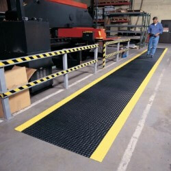 Anti-Fatigue Mats-Industrial-Duty-2' x 3', 9/16, Blk, w/ Yellow Safety  Stripe, NSN 7220-01-582-6231 - The ArmyProperty Store